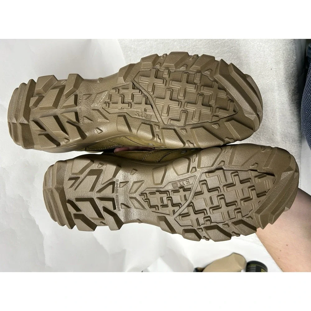 5.11 Tactical Mens Size 14 Brown Speed 3.0 Jungle Side Zip 8